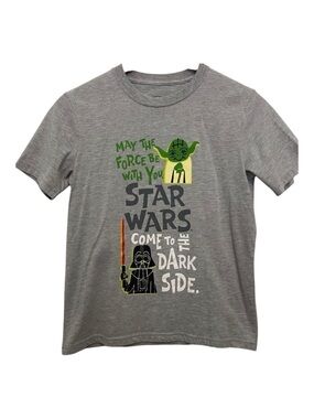 STAR Wars tee Yoda Dart Vader medium